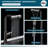 Stainless Steel Pull Out Kitchen Sink Faucet 4-Function Single Handle Swivel Sink Faucet-112037872