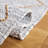 Imauri Vintage Leather Hand Woven Leather/Jute/Cotton Geometric Rug in Light Gray/Natural-448527699