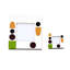 Abstract Geometric Resin Photo Frame - Decorative Tabletop Picture Frame-1171771908
