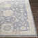 Conlan Machine Woven Oriental Gray/Blue Area Rug