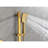 Modern Shower System With Head, Hand Shower, And Slide Bar In Brushed Gold Air Injection Bodysprays-121077432