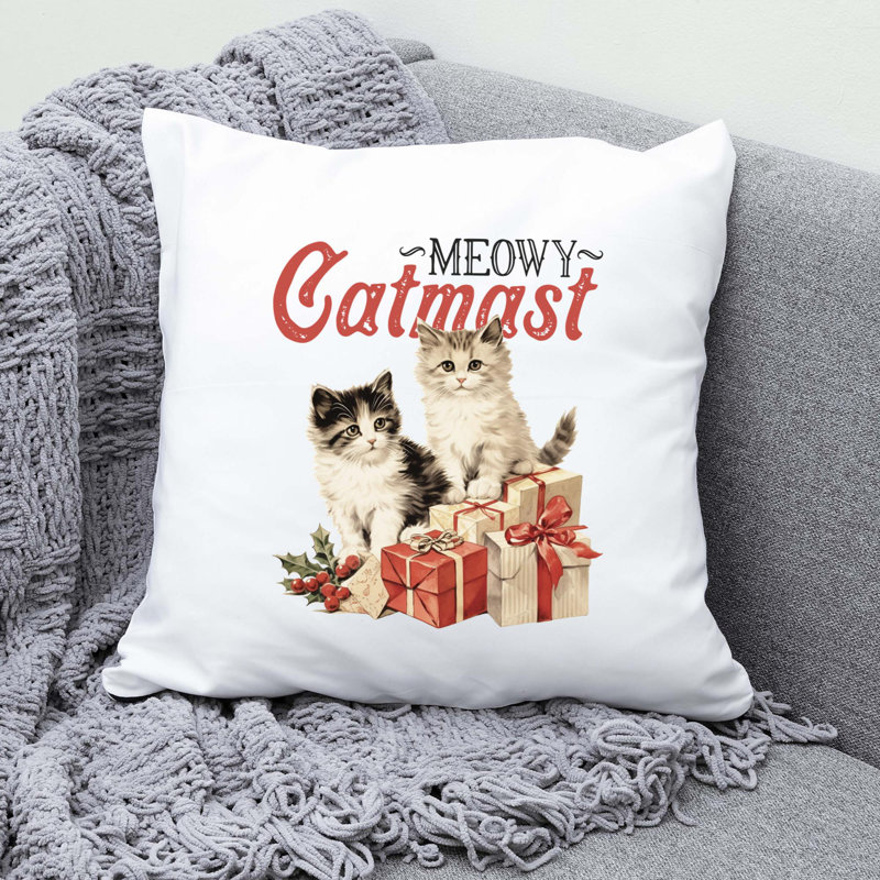 Christmas_30 Reversible Throw Pillow, 16" x 16"