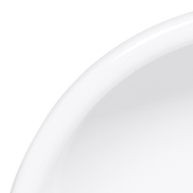 Elite Global Solutions Melamine Condiment Server, White