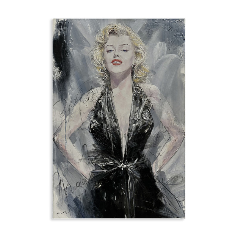 Toile classique Marilyn, design par Lucille Lee, H 45 po x l 30 po