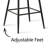 Jayden 26.5'' Upholstered Counter Stool-403346006