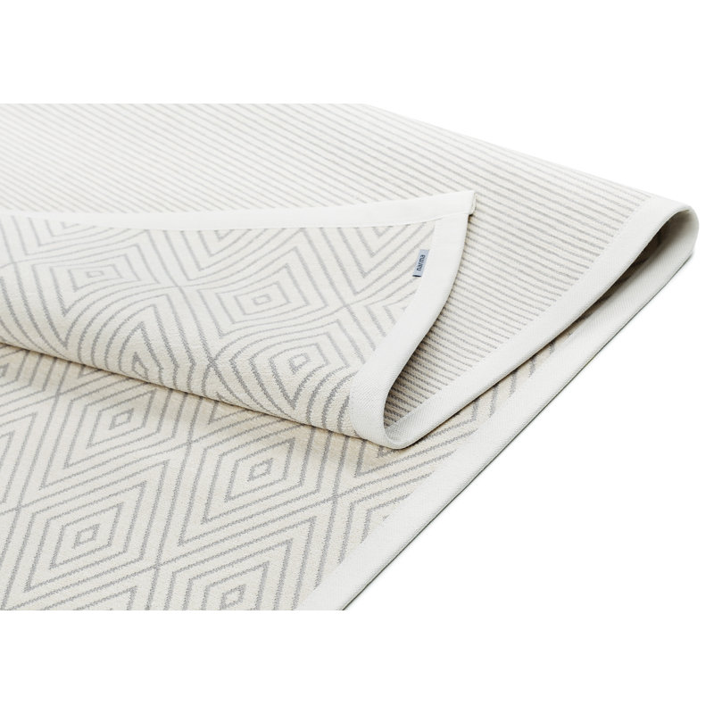Lyric Geometric Hand Woven Area Rug, Rectangle 100 x 160cm