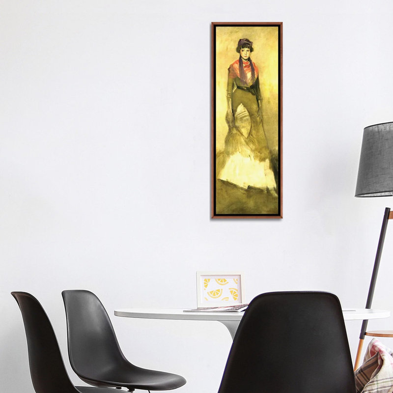 Print, 121.92 cm H x 40.64cm W x 4.445cm D, Classic Wood