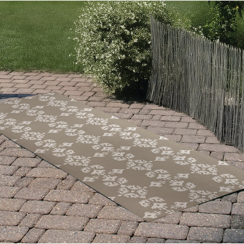 Tapis d'extérieur Cassia, Tapis de couloir 2 pi 6 po x 8 pi