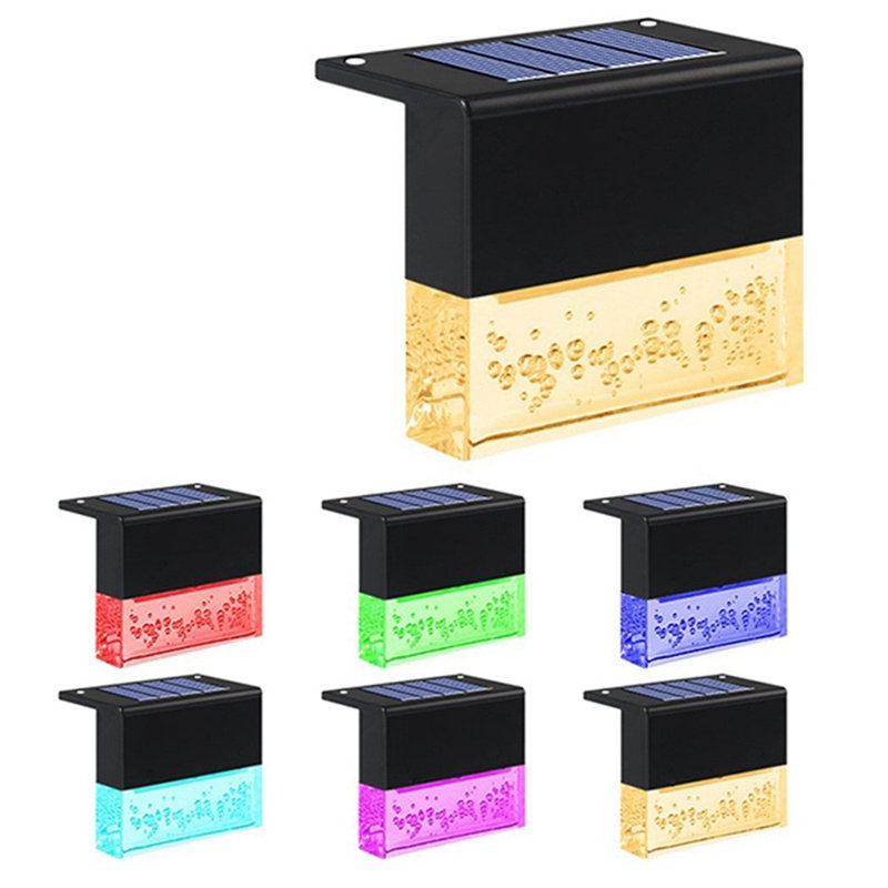 Ensemble de lumières DEL noires à basse tension intégrées à énergie solaire