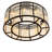 Bernardi Glass Semi Flush Mount-62068689