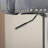 Upholstered Adjustable Height Counter Stool with Metal Frame