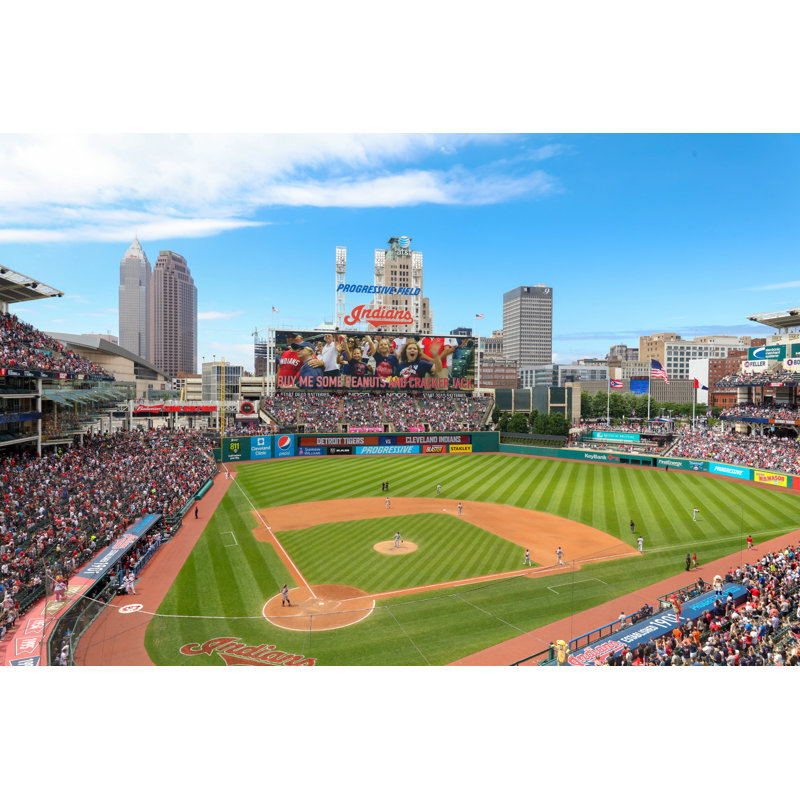 Cleveland Indians Basebal Stadium, Jacobs Field, Progressive Field, Baseball, Stadium, Closer, Ballpark, Cityscape