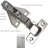 Face Frame Mounting Concealed Hinge