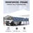 13' X 20' Heavy Duty Carport Canopy With Updated Frame Structure