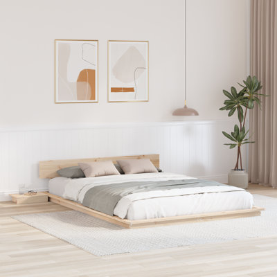 Solid Wood Bed