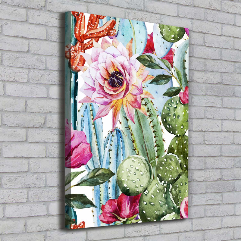 Cacti - Wrapped Canvas Print