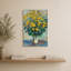 Fleurs d'artichauts de Claude Monet - Graphisme sur toile-151295360-151295366-151295391