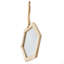 Miroir hexagonal, 2 pièces