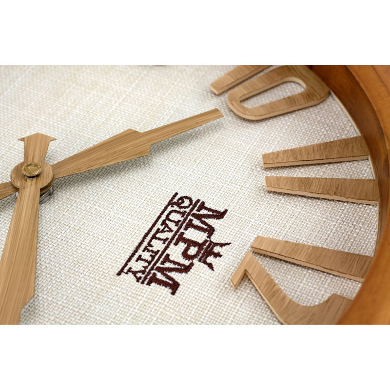 Wood Wall Clock