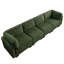 Canapé d'angle modulaire avec détails froncés sur l'assise-1619518747-1619518745