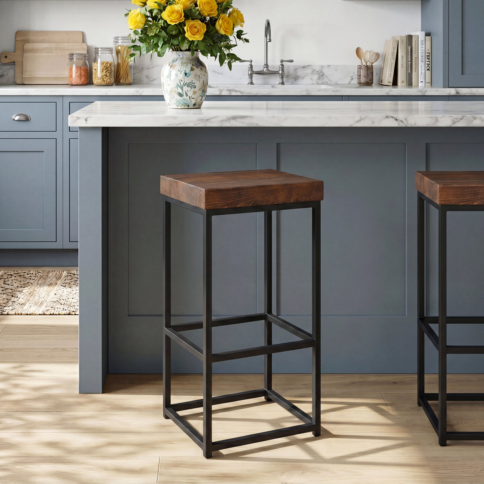 Hillsboro Bar Stool, Bar Stool (30" Seat Height)