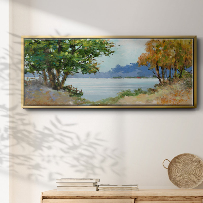Fall Day- Framed Canvas