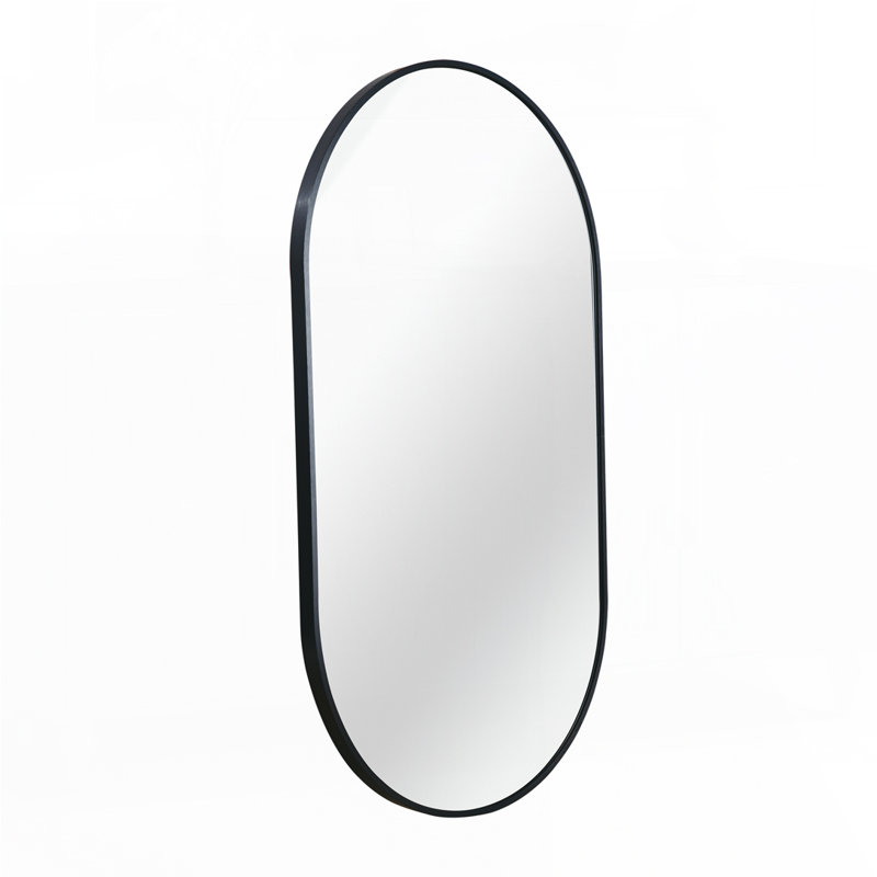 Miroir ovale, Noir