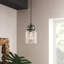 Loucks 1-Light Modern Dimmable Single Jar Pendant Light with Clear Glass Shade-673755892