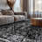 Black Ivory Vintage Medallion Area Rug-448785796