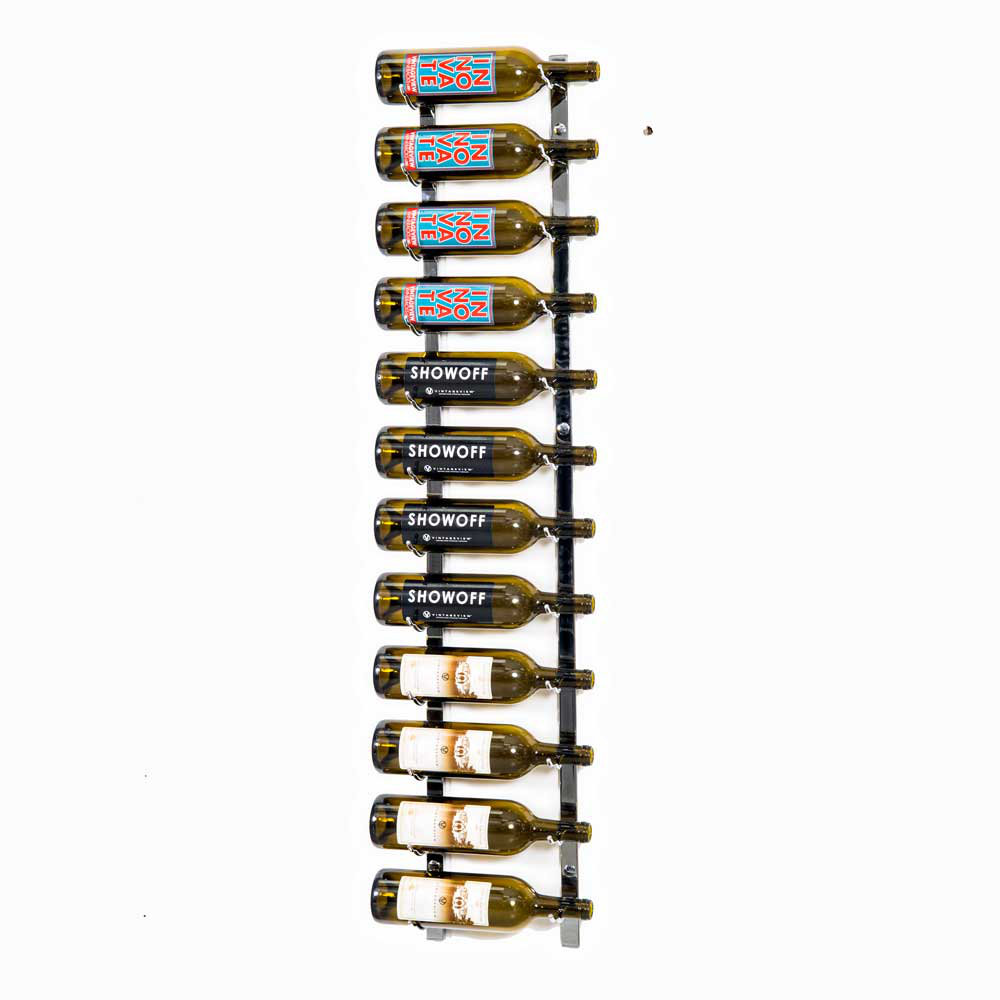 Indurial 12 Bottle Wall Mounted Wine Bottle Rack Rebrilliant 