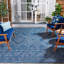 Tapis d'intérieur / extérieur à motif géométrique Haritz Performance-124929948