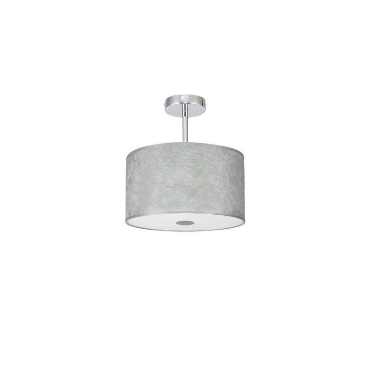 Fabric Semi Flush Mount