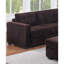 Ensemble de canapé modulaire en forme de L 4 pièces avec porte-gobelet en forme de L et pieds en plastique de style contemporain avec repose-pieds et repose-pieds carrés