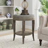 Antravia Concrete Top End Table