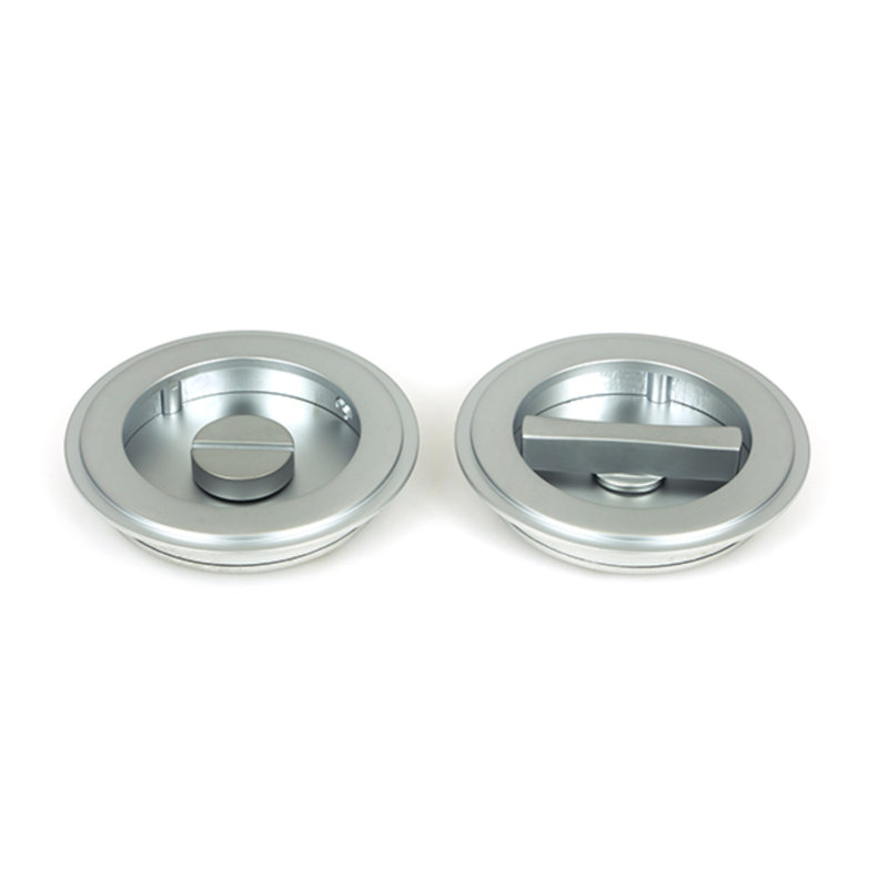 Door Accessory, 7.5cm H x 7.5cm W x 1.3cm D, Satin Chrome