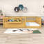 Lit en bois avec tablettes et rails latéraux-130088330-130088335