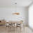 Maozi 1-Light Dimmable Handmade Woven Pendant -180262407