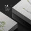 Vibrant, fleur sauvage mauve, gris, lavande, nature morte, art moderne, botanique, floral sur toile-92187233-92187232