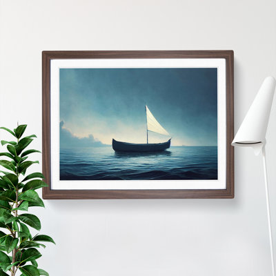 Solo Sailing Boat Vol.2 - Framed Print