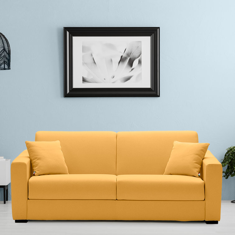 Joplin 81" Italian Stain and Abrasion Resistant Performance Fabric Queen Sofa Bed