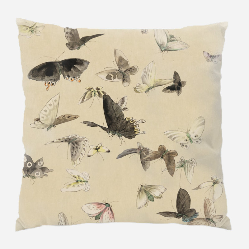Coussin rétro Jensen, Microsuède, Intérieur