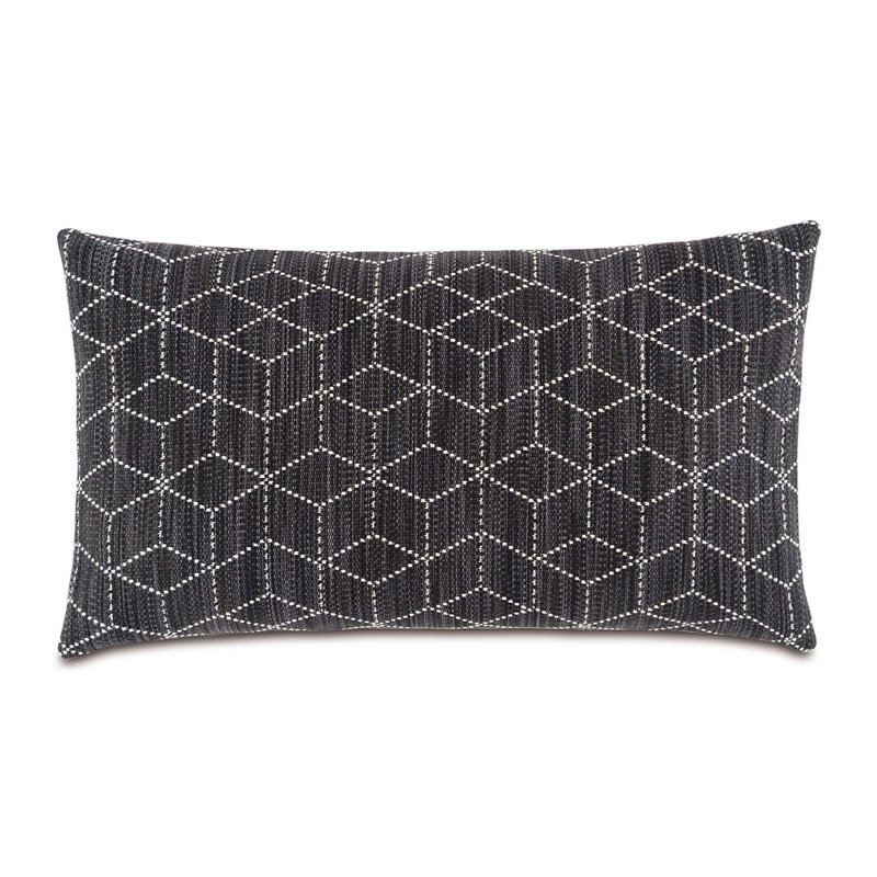 Bale Cotton Blend Reversible Throw Pillow