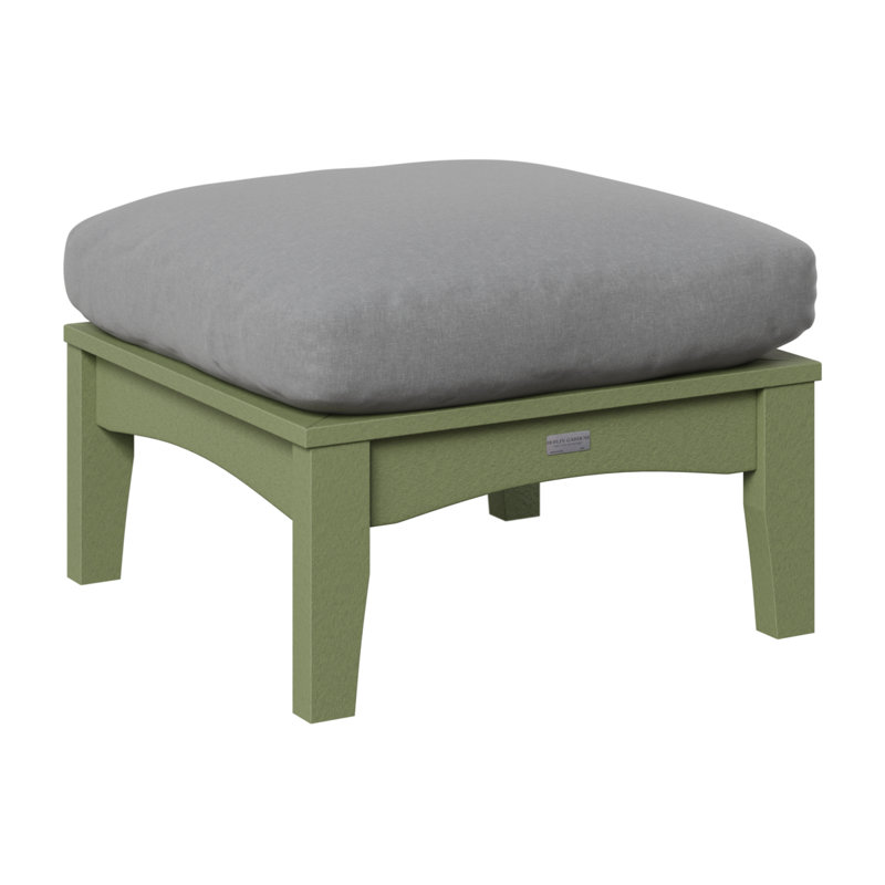 Repose-pieds et coussins de terrasse Classic, Ciel nu plage, Sage