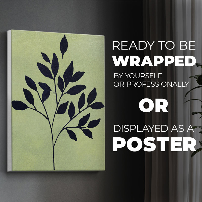 Earthly Botanical I - Impression sur toile seulement - NON-CADRE, H 36 po x l 24 po