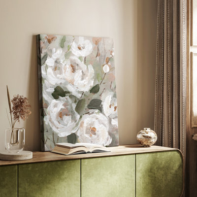 Jardin Whitese Blush - Cavas enveloppés de galerie