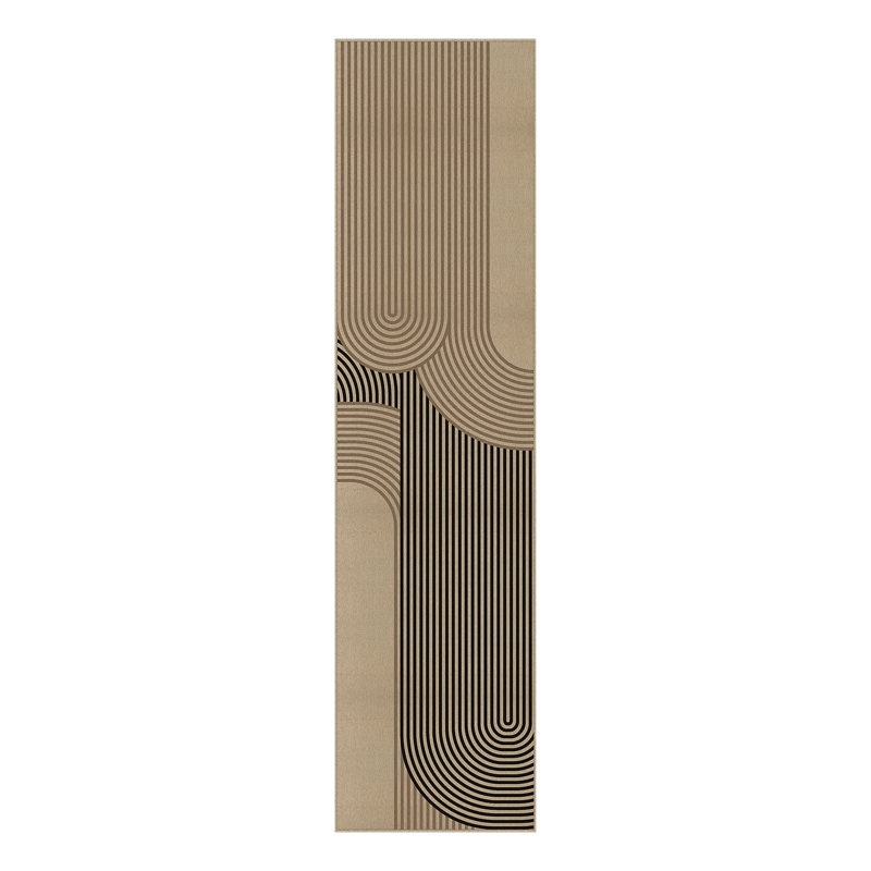 Tapis en lin Linea, Runner 2'3" x 7'6"