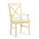 Hues Solid Wood Arm Chair