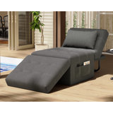Modern Sofa Bed, 4 in 1 Folding Bed with Ajustable Backrest, Convertible Sofa Bed with Tufted Sleeper Chair, Comfy Sofa Bed for Living Room, Apartment