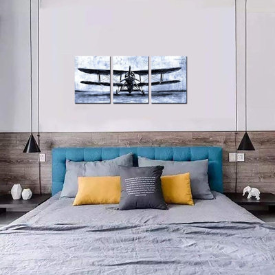 3 Piece Wrapped Canvas Wall Art
