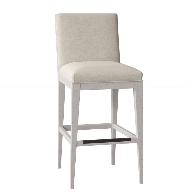Tabouret de bar et de comptoir Logan, Cyan maya, Bisque, Tabouret de bar (assise de 30 po de hauteur)